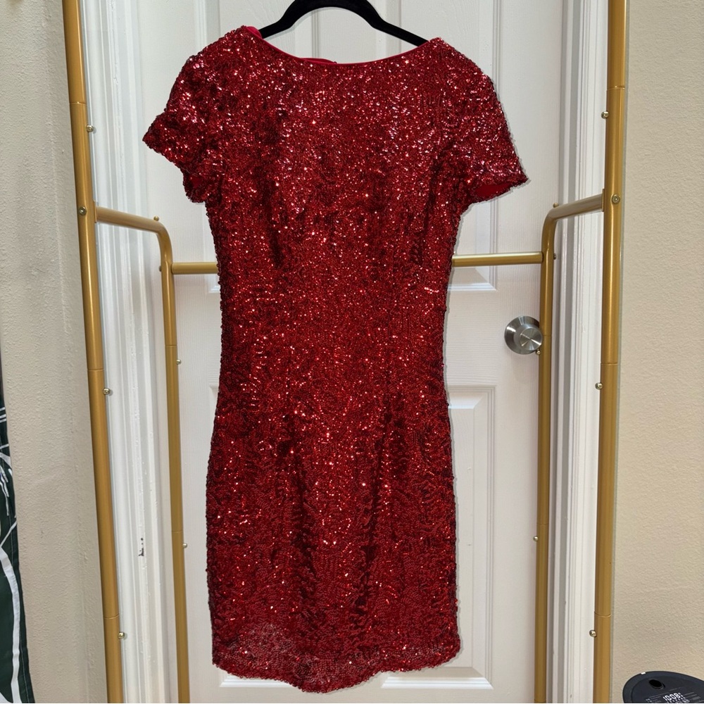 Alyce Paris Sequin Mini Dress